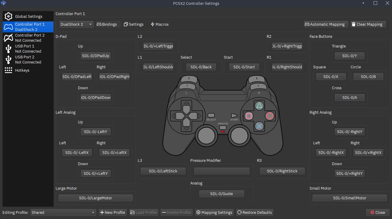 PCSX2 auf einem Desktop